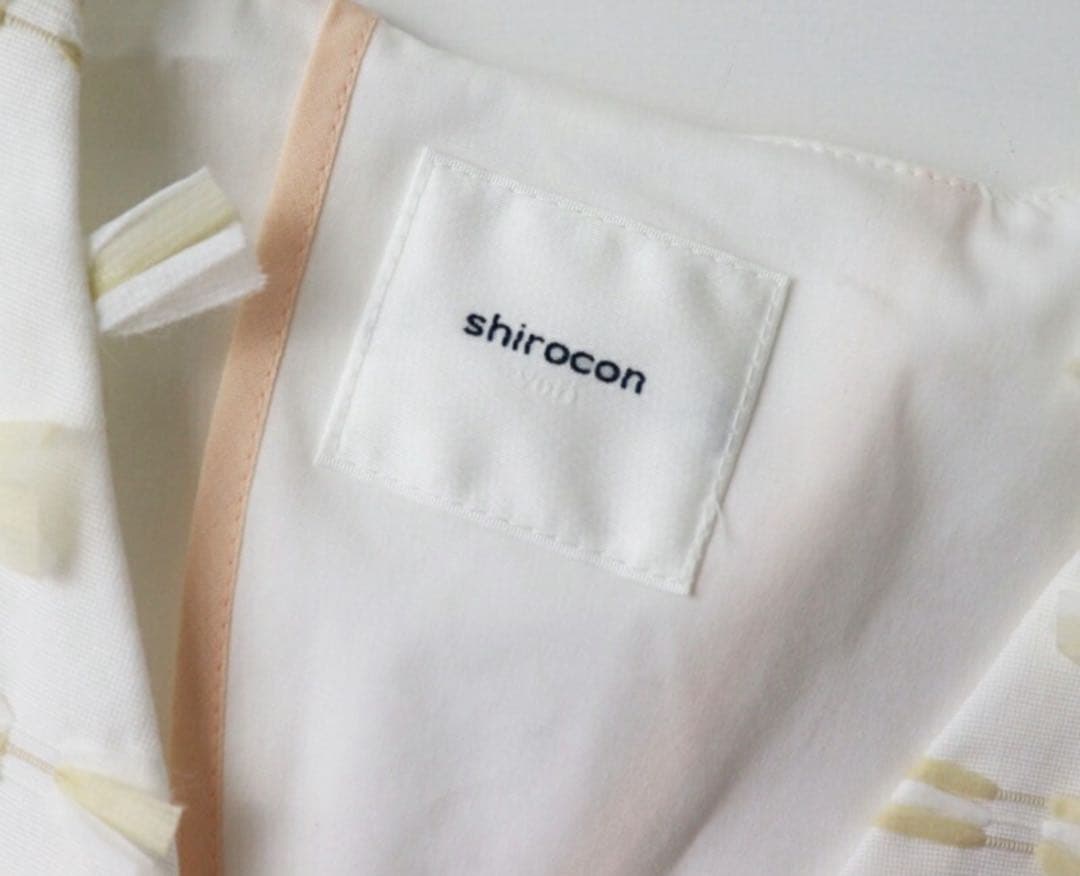 【美品】yori ミニリボンショートジレ36