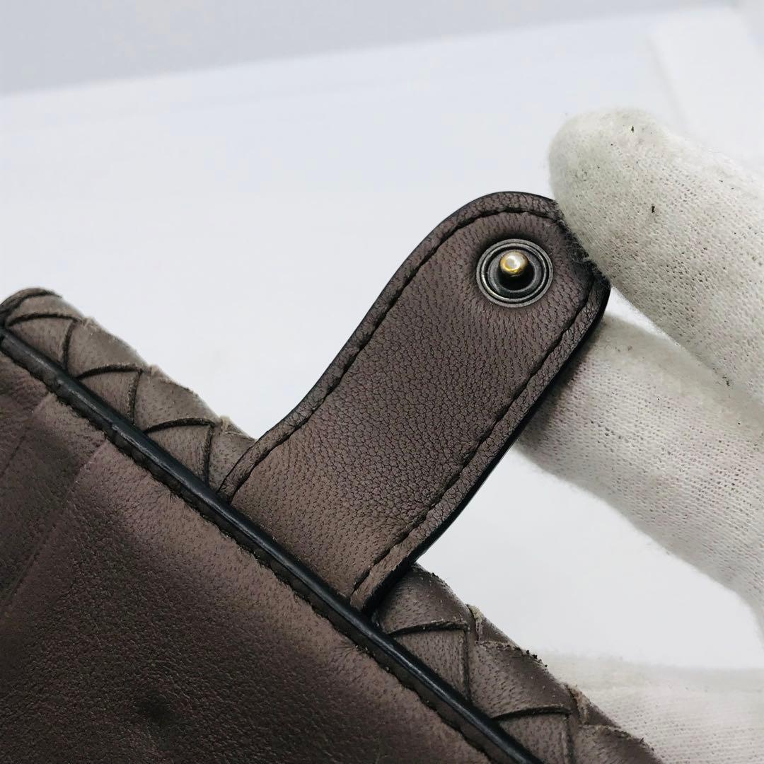 ボッテガ ヴェネタ✨ イントレチャート コンパクトウォレット 二つ折り財布