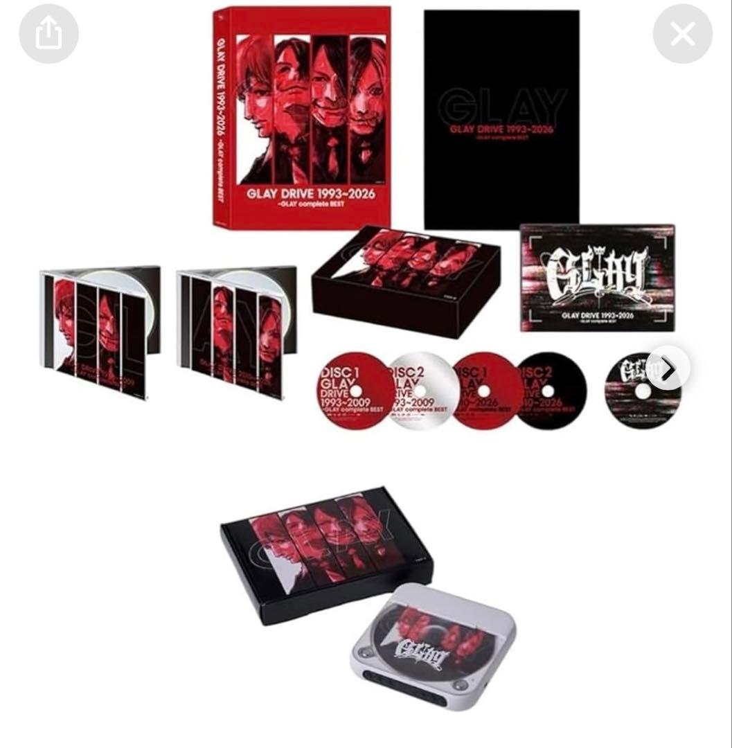 【値下げ完全ストップ】GLAY DRIVE 1993-2026 ボックスセット