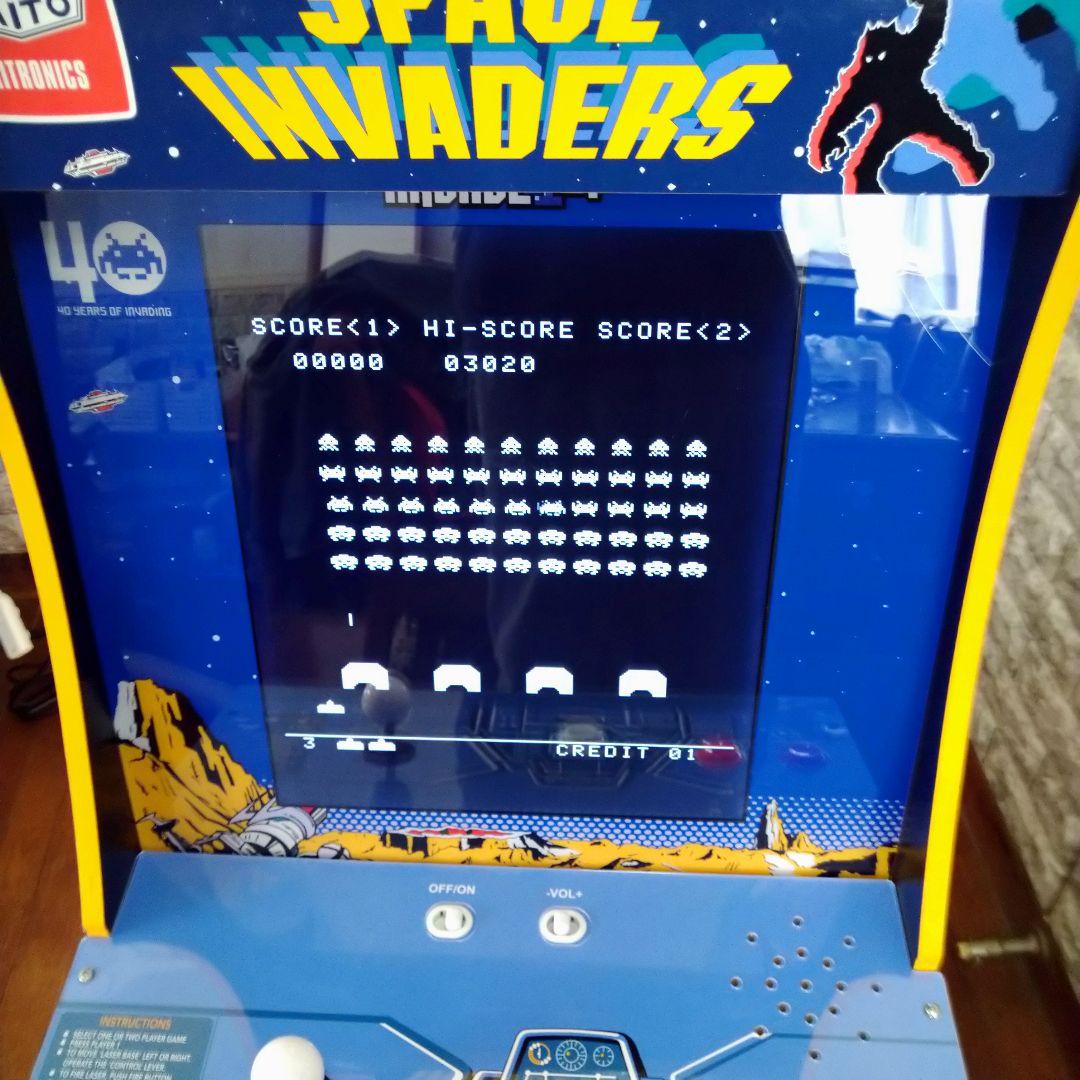 ARCADE1UP スペースインベーダー 40周年記念モデル　TAITO