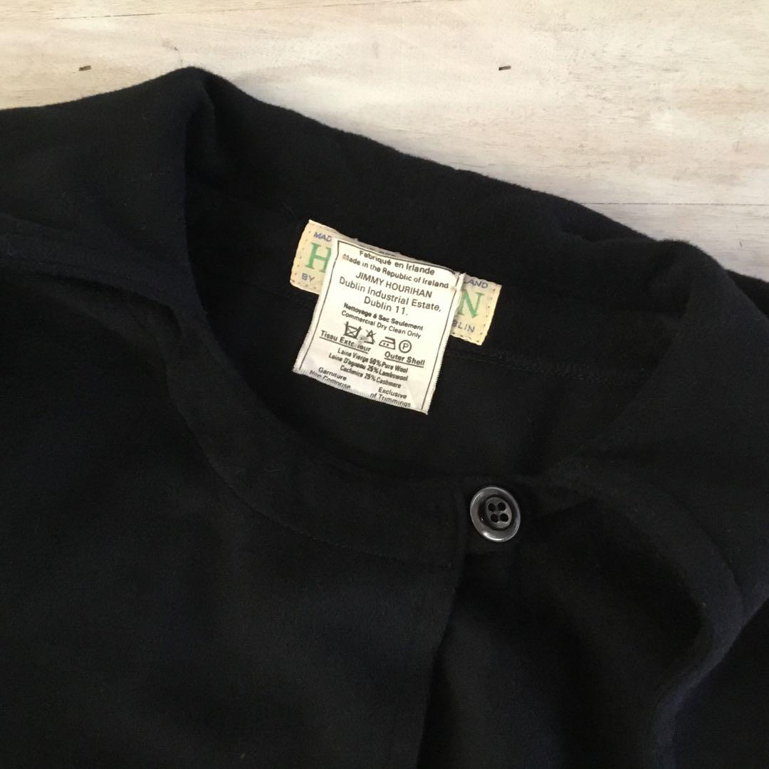 Jimmy Hourihan Dublin コート　ケープ　マント　羽織り　黒