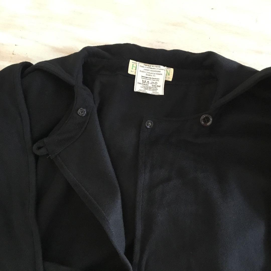 Jimmy Hourihan Dublin コート　ケープ　マント　羽織り　黒