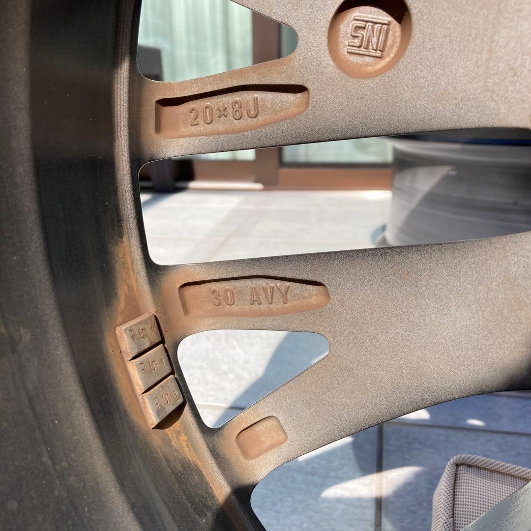 ✨空気圧センサー付き✨RX Fスポーツ専用　ホイール4本　美品