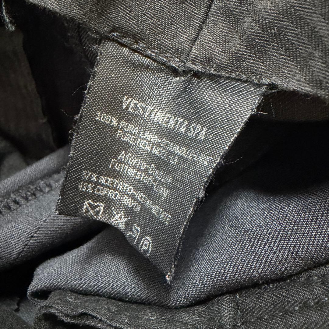 【美品　90s　希少L！】ジョルジオアルマーニ　ワイドスラックス　ウール100%