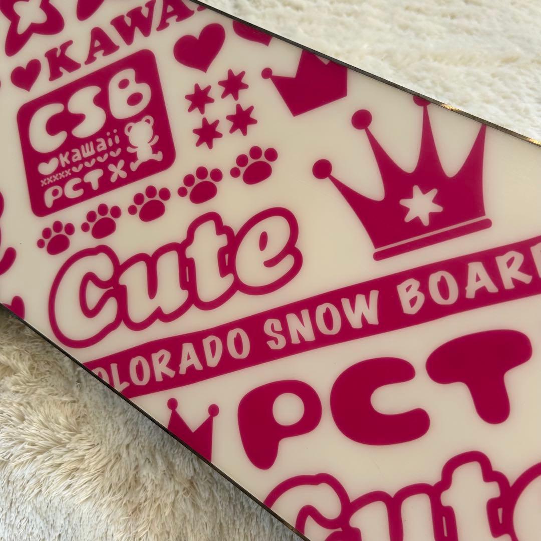 【3点セット】 キッズ　スノーボード CSB 108cm バイン・ブーツセット