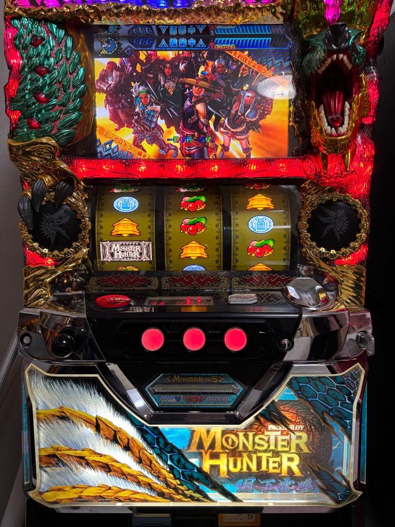 【1月限定販売　最終値下げ　引取限定】モンスターハンター　月下雷鳴　実機