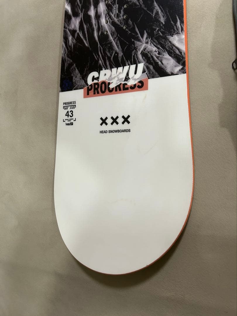 高年式スノーボードセットHEAD CRUW 143 × FLUX