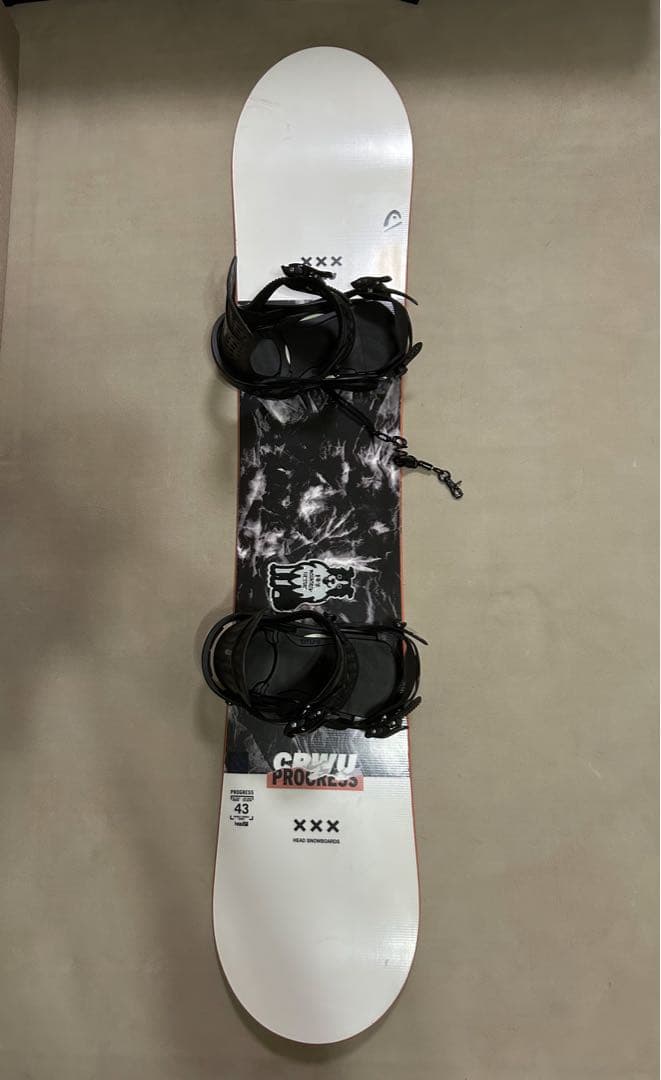 高年式スノーボードセットHEAD CRUW 143 × FLUX