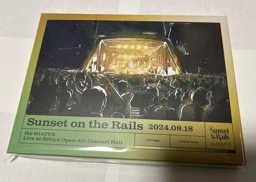 the HIATUS ハイエイタス Sunset on the Rails　CD