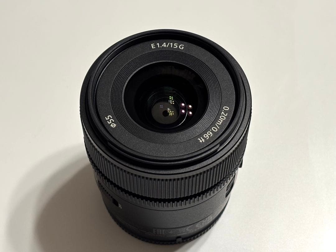 SONY SEL15F14G Eマウント APS-Cレンズ