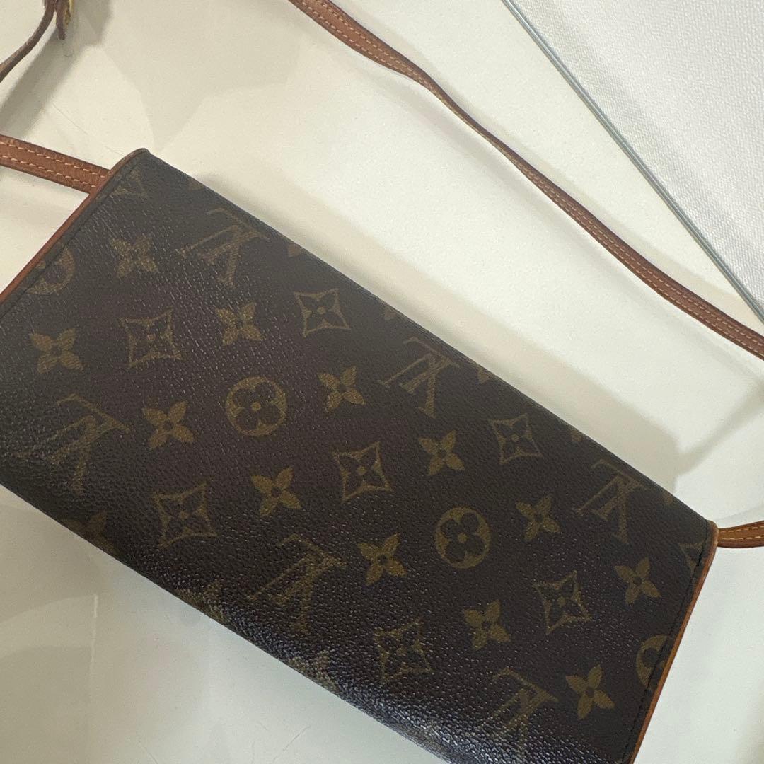 LOUIS VUITTON ポシェットツインGM モノグラム　ルイヴィトン