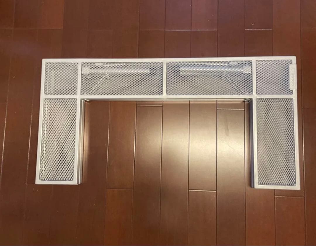 LOGOS 囲炉裏テーブル 金属メッシュ 四角形