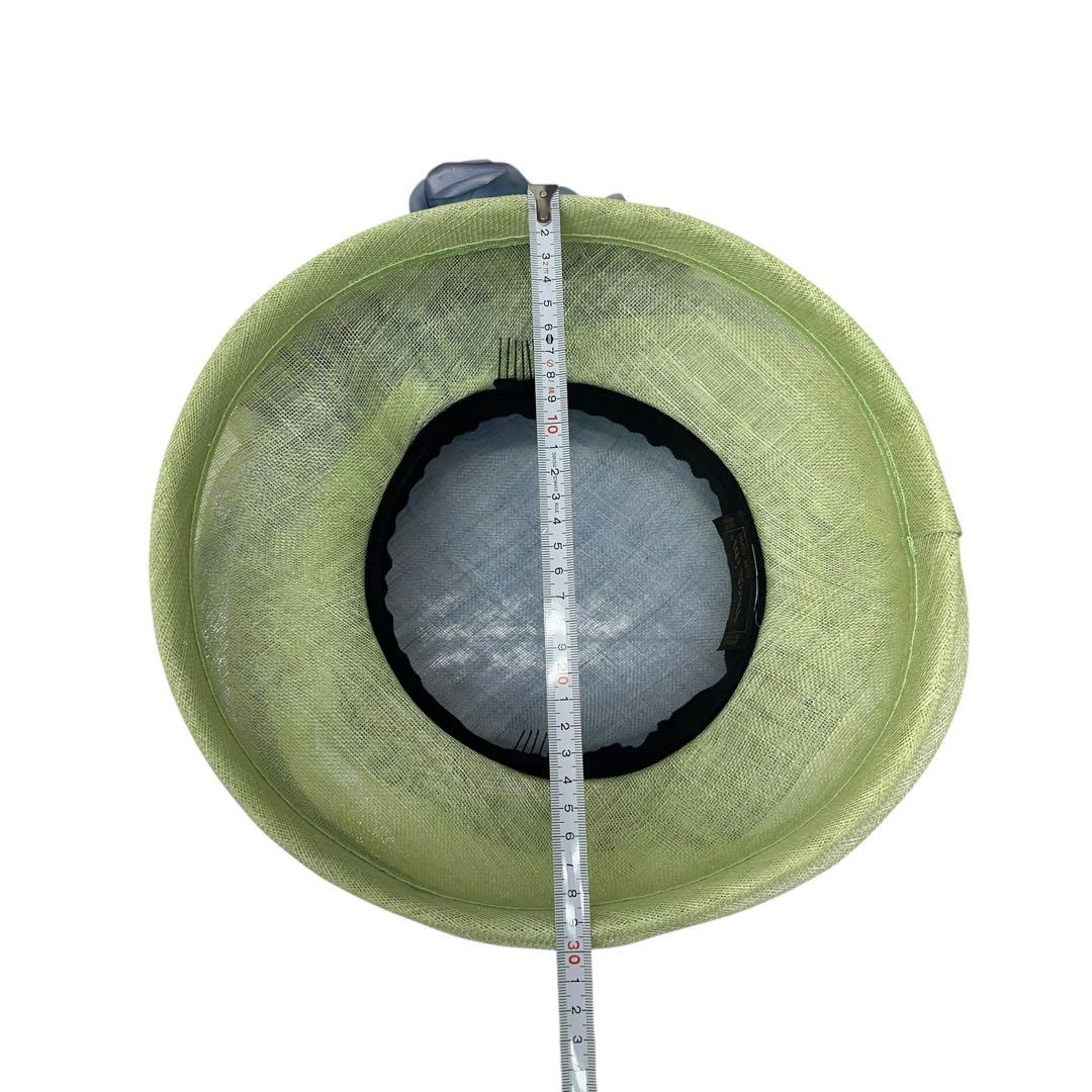 maxim エレガントハット 緑と青のグラデーション