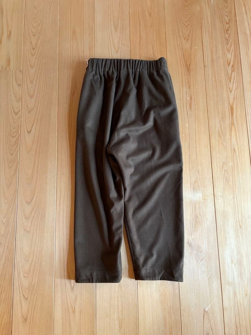 arts&science イージーパンツ ウールブラウン０