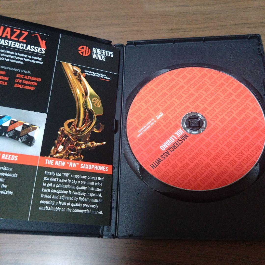 Masterclass With Joe Lovano　DVD