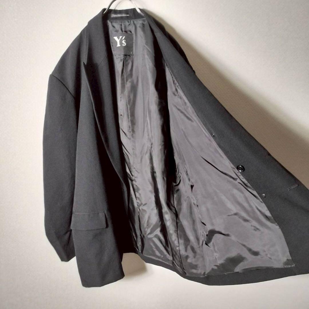 ワイズ Y's ヨウジヤマモト ダブルボタン テーラードジャケット ウールギャバ