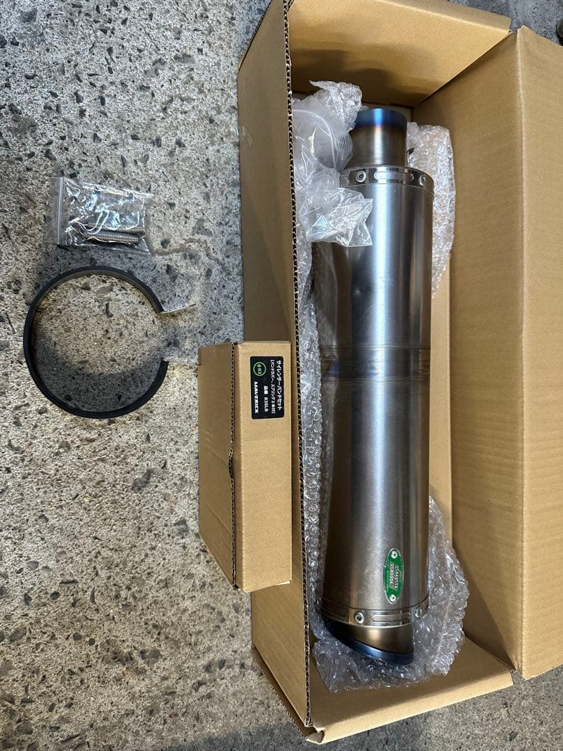 OVER ステンレス マフラー /サイレンサー/マーベリック