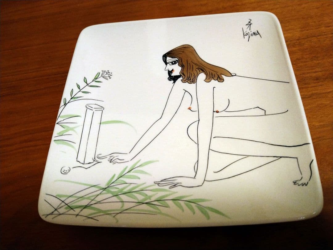 希少レア！　小島功　アートデザイン皿　5枚セット