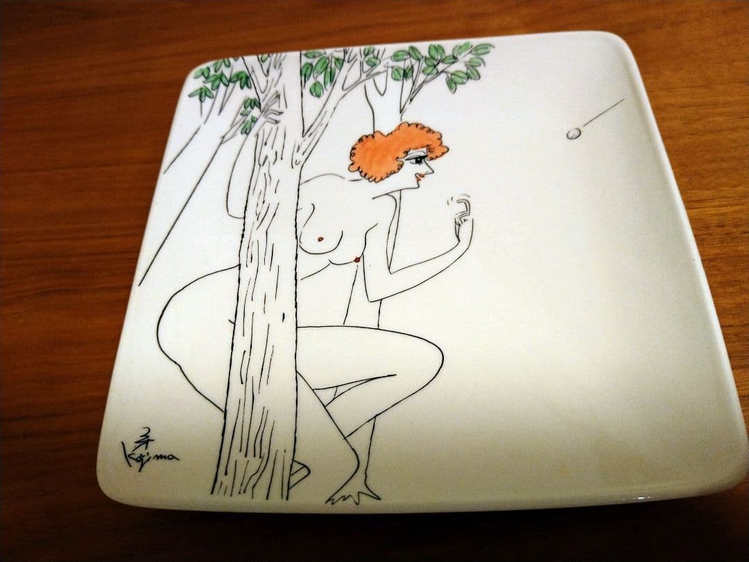 希少レア！　小島功　アートデザイン皿　5枚セット