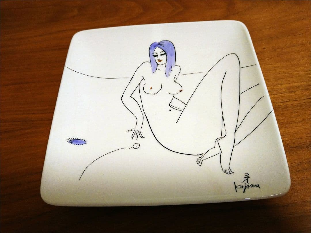 希少レア！　小島功　アートデザイン皿　5枚セット