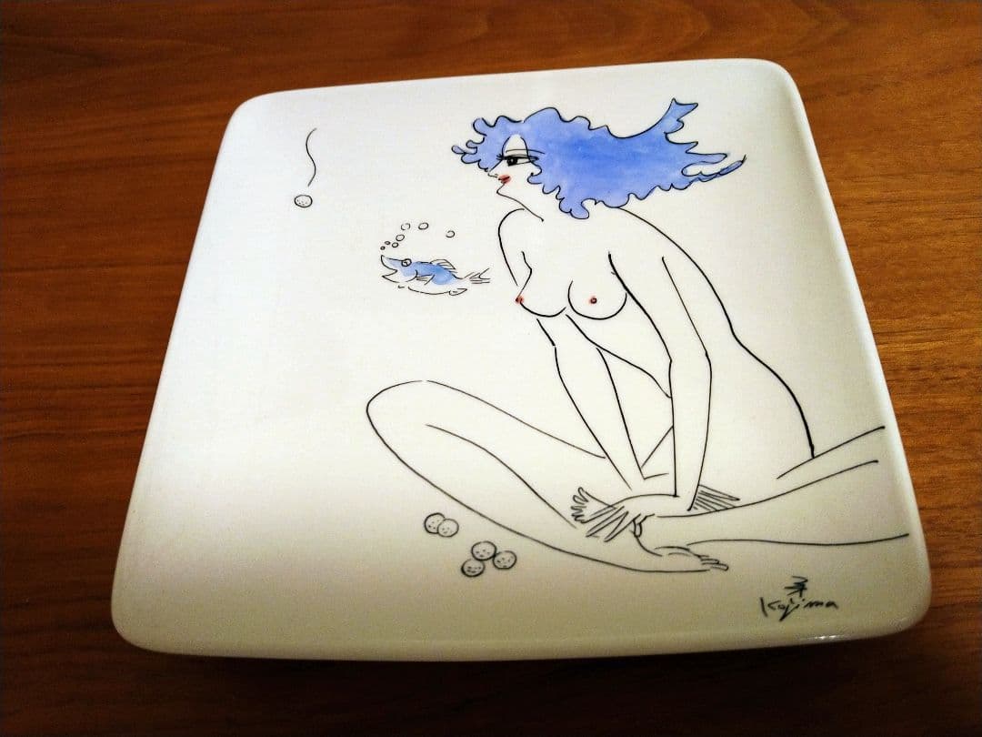 希少レア！　小島功　アートデザイン皿　5枚セット