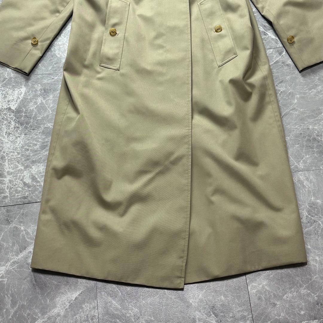 極美品♡バーバリー♡ステンカラーコート　ノバチェック ベージュ