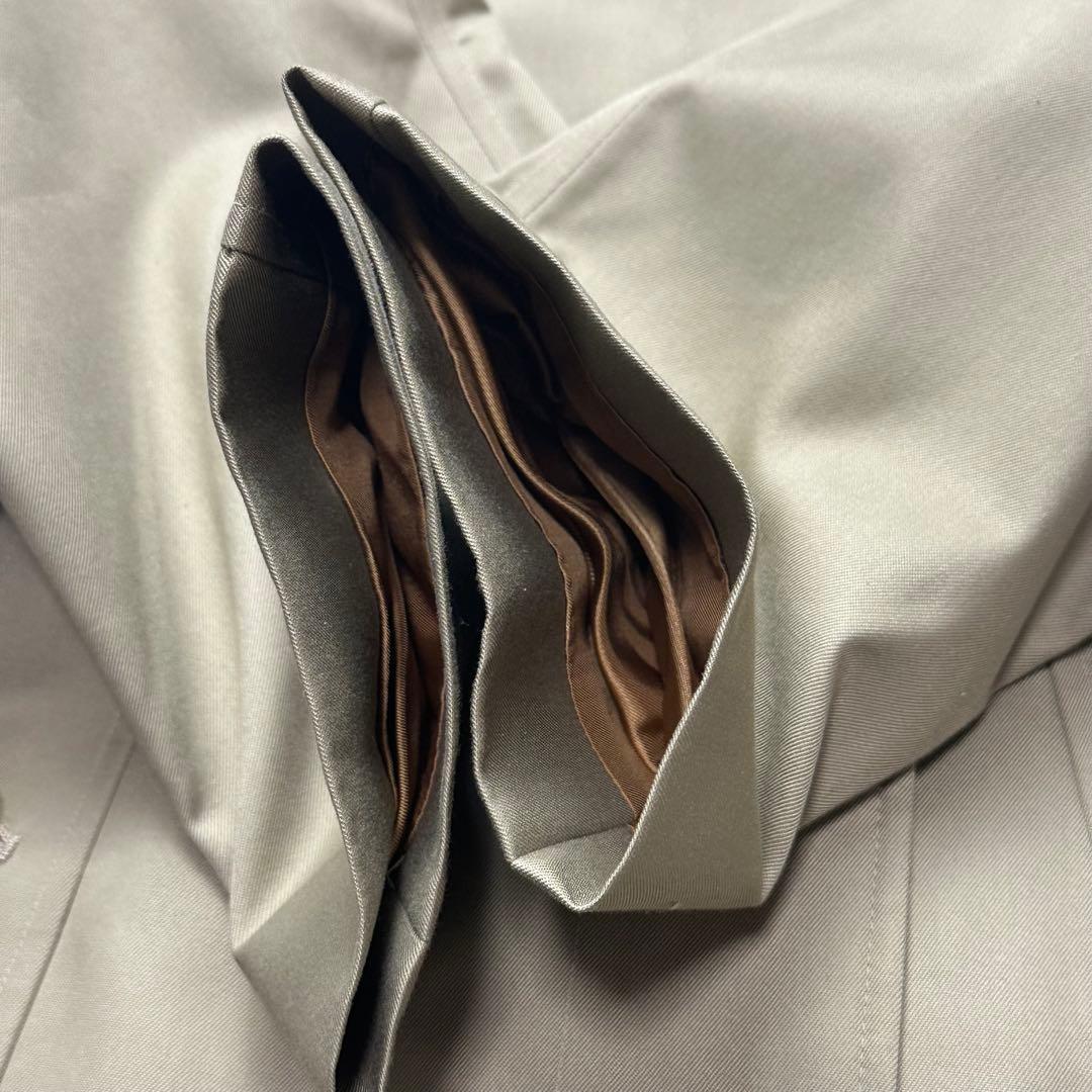 極美品♡バーバリー♡ステンカラーコート　ノバチェック ベージュ