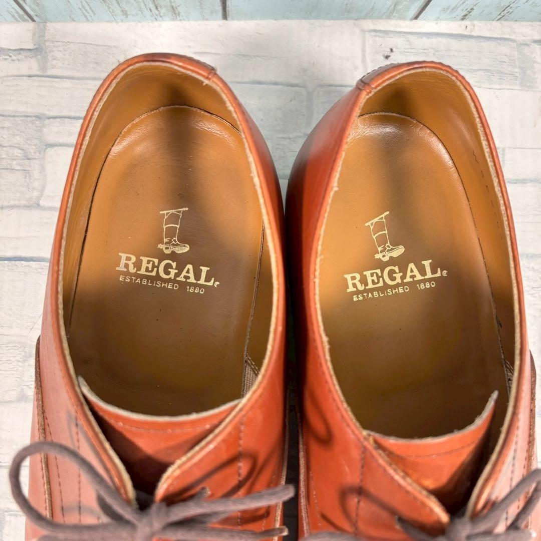 『REGAL』リーガル(26cm) 2794 ストレートチップ 内羽根 ブラウン