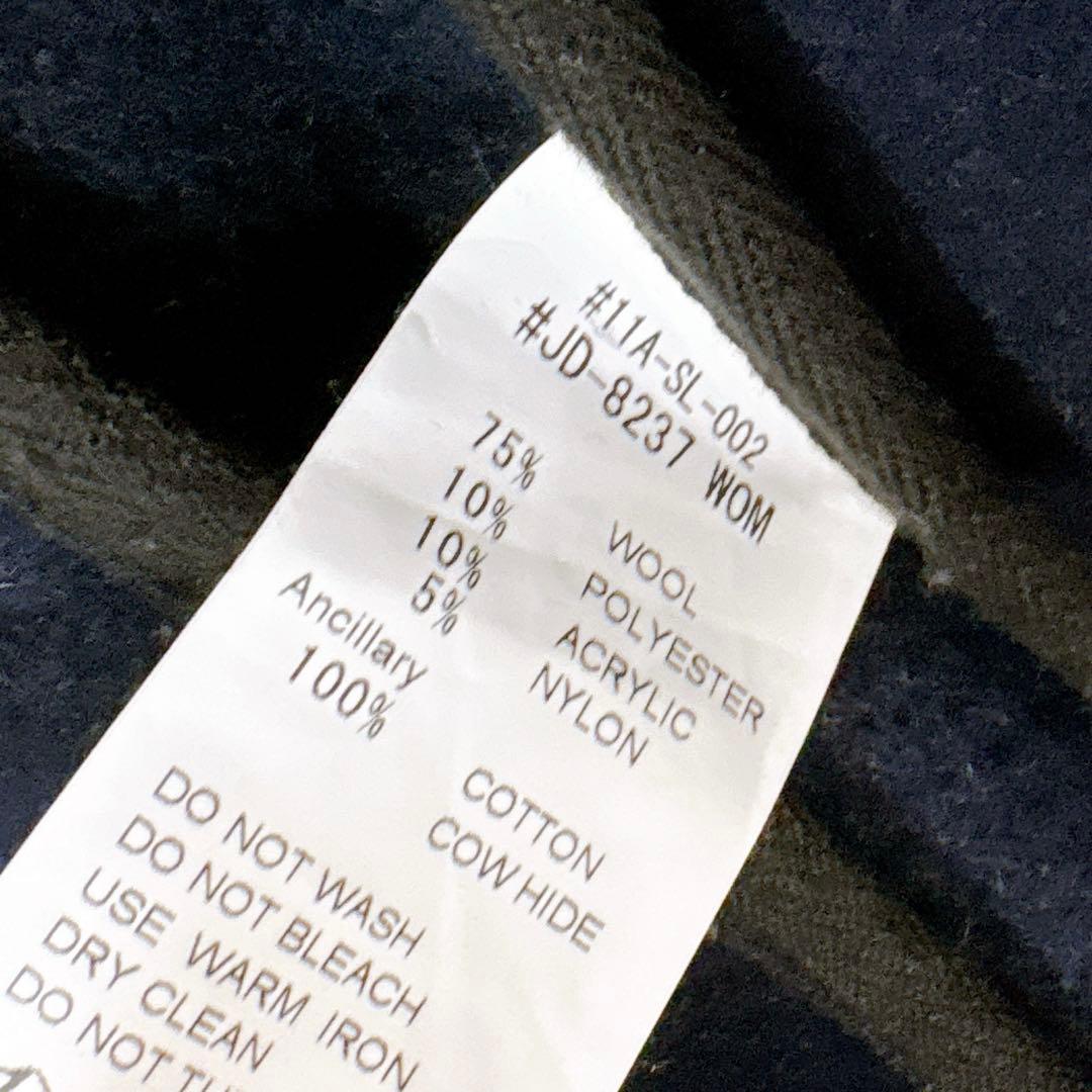 ほぼ未使用✨　danton ピーコート　ウール　ネイビー　38