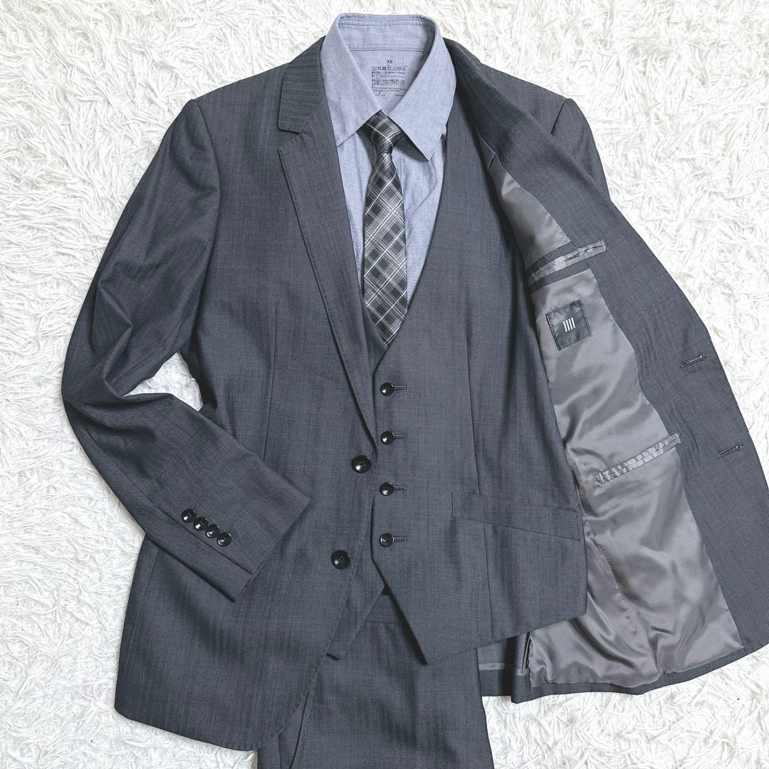 ✨高身長✨　美品　３P　170 フォーマル　男の子　卒業式　卒服　グレー