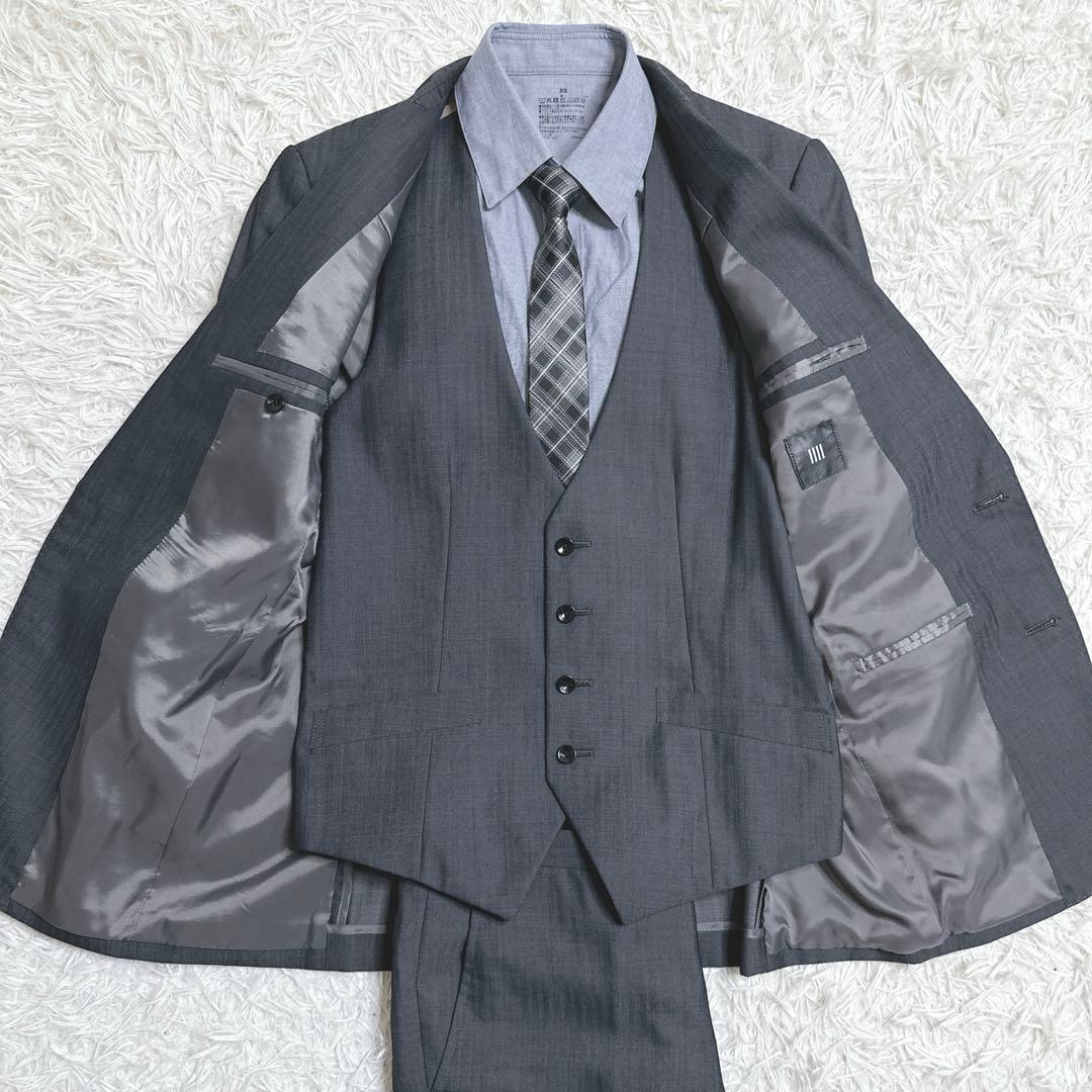 ✨高身長✨　美品　３P　170 フォーマル　男の子　卒業式　卒服　グレー