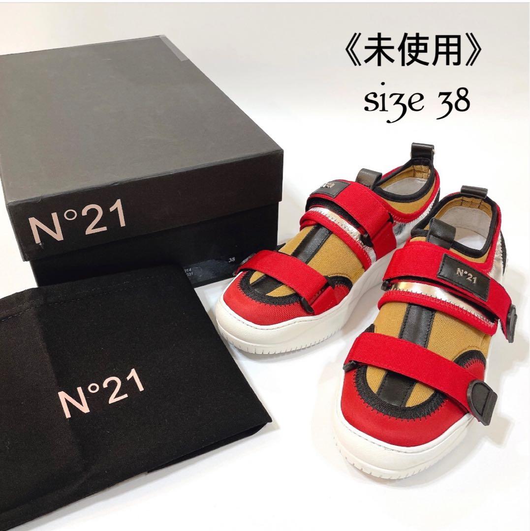 未使用✨ N°21 ヌメロヴェントゥーノ スニーカー