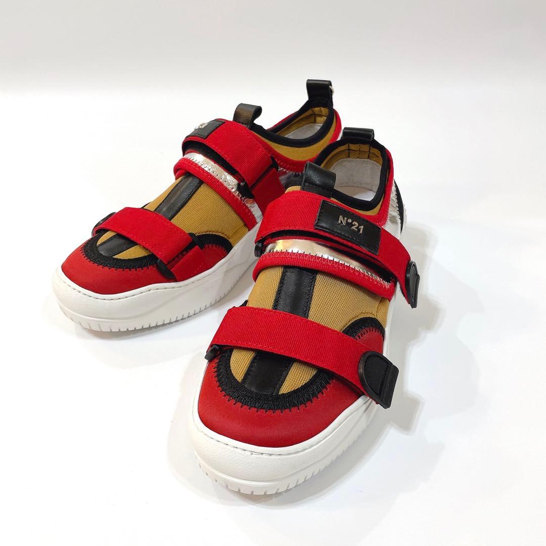 未使用✨ N°21 ヌメロヴェントゥーノ スニーカー