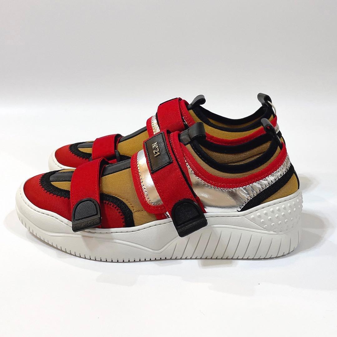 未使用✨ N°21 ヌメロヴェントゥーノ スニーカー