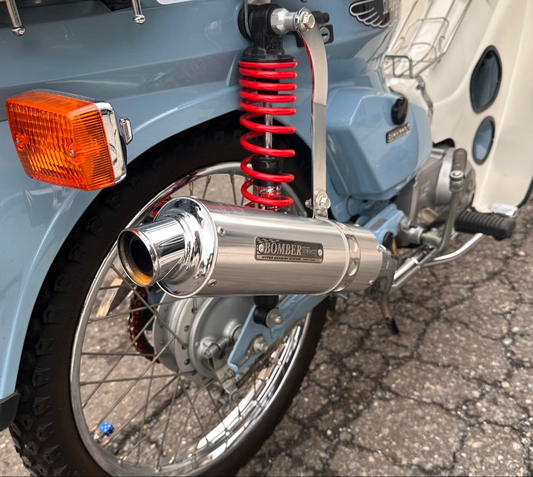 タケガワボンバーマフラー キャブ車c50c70c90スーパーカブ