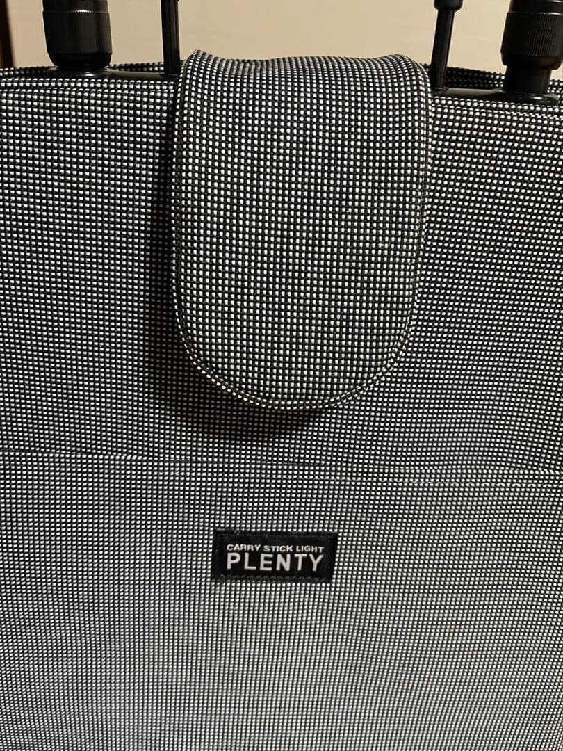 象印キャリーステッキ ライト ギンガムチェック カート