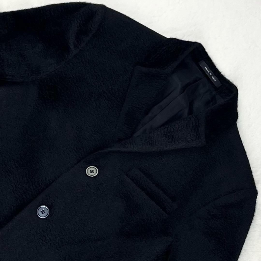 極希少 エンポリオアルマーニ ハラコ ドッキングジャケット MILANO 48