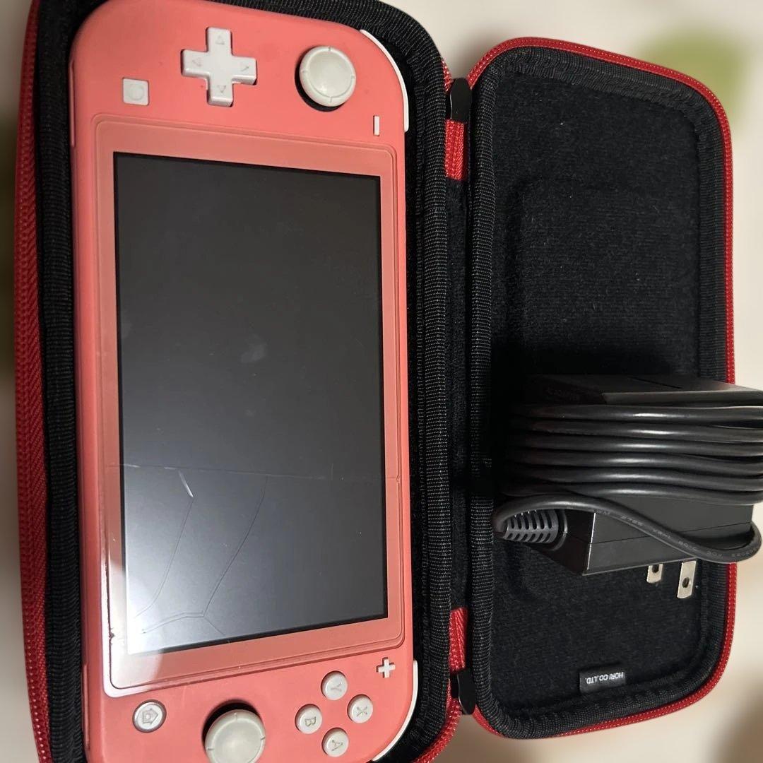 Switch Lite+充電器＆ケース付き