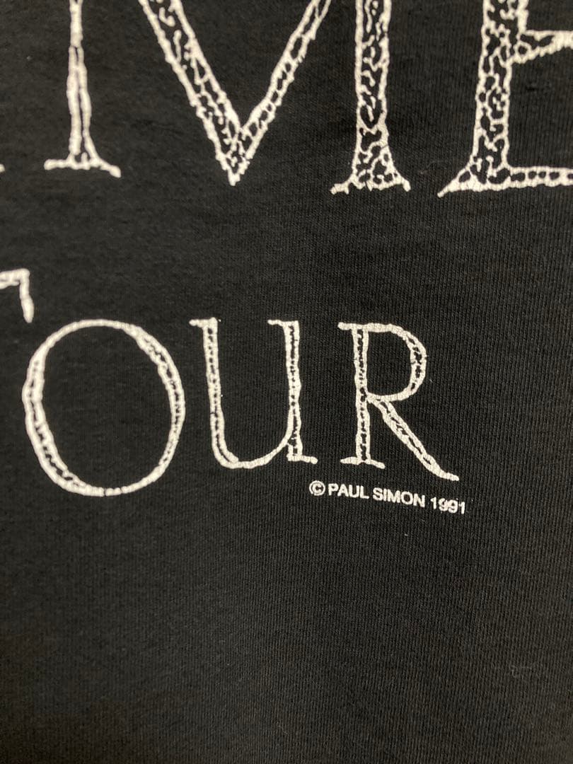 Paul Simon BORN AT THE RIGHT TIME Tシャツ