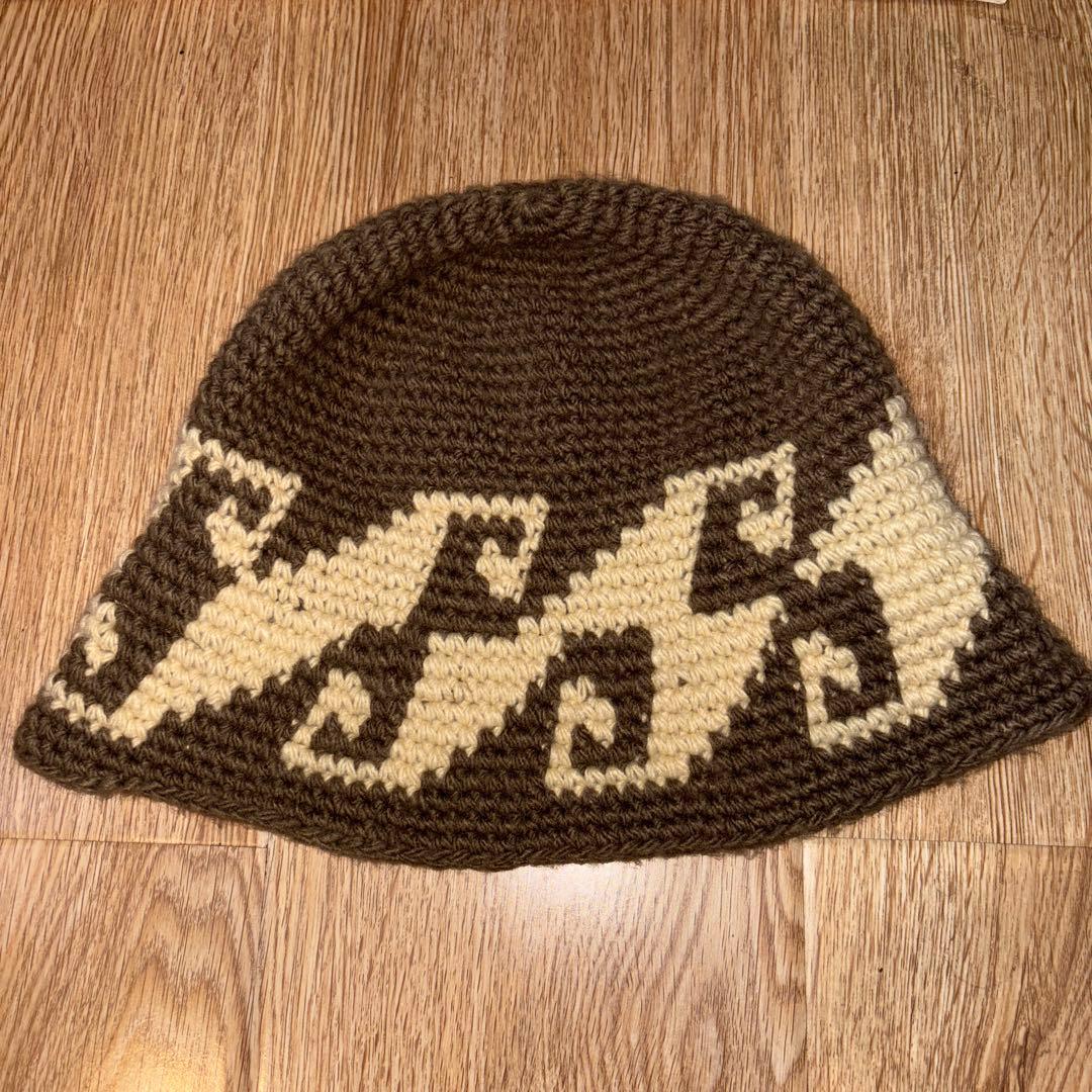 美品✨Stussy バケットハット　ニット帽　ストリートブランド