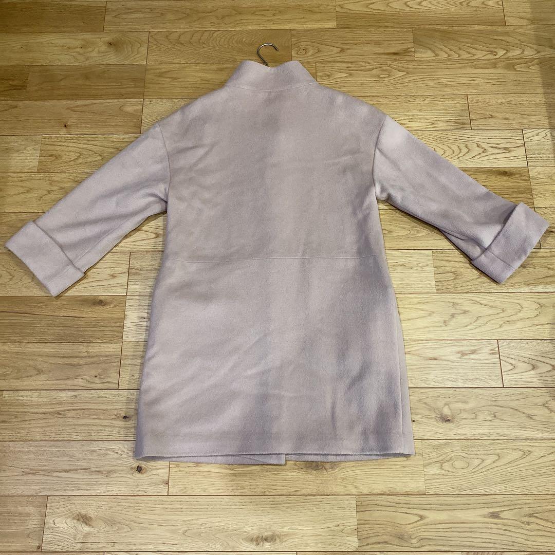 ヴィヴィアンタム ウールコート アンゴラ混 0 ベージュ美品 希少　刺繍