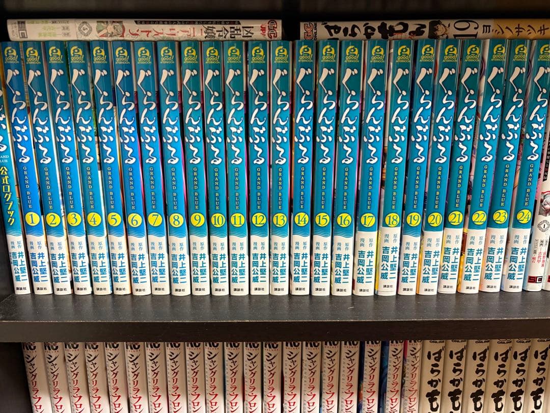 ぐらんぶる 1〜24巻＋公式ロゴブック　(9/23まで出品)