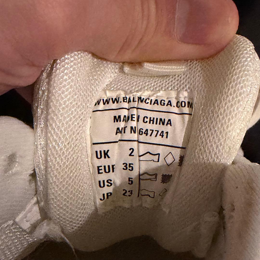 【希少】 BALENCIAGA バレンシアガ TRACK スニーカー 白