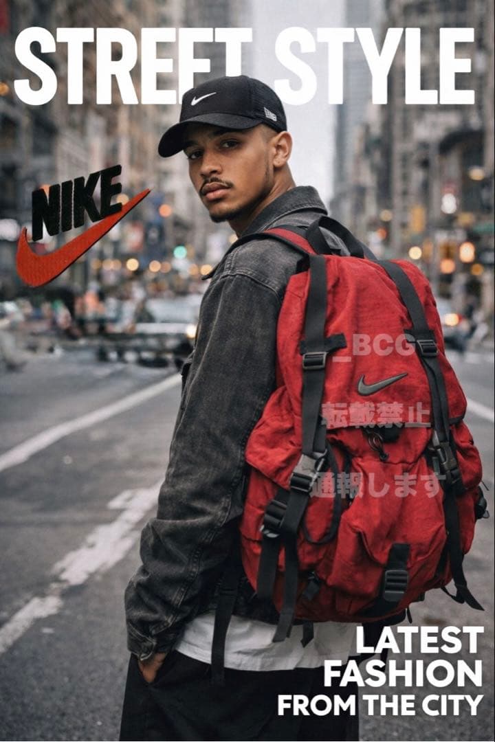 銀タグ 90s OLD NIKE パラシュートバックパック リュック アーカイブ