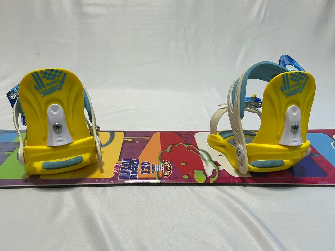 IGNIO キッズ スノーボード 120cm ビンディング付き