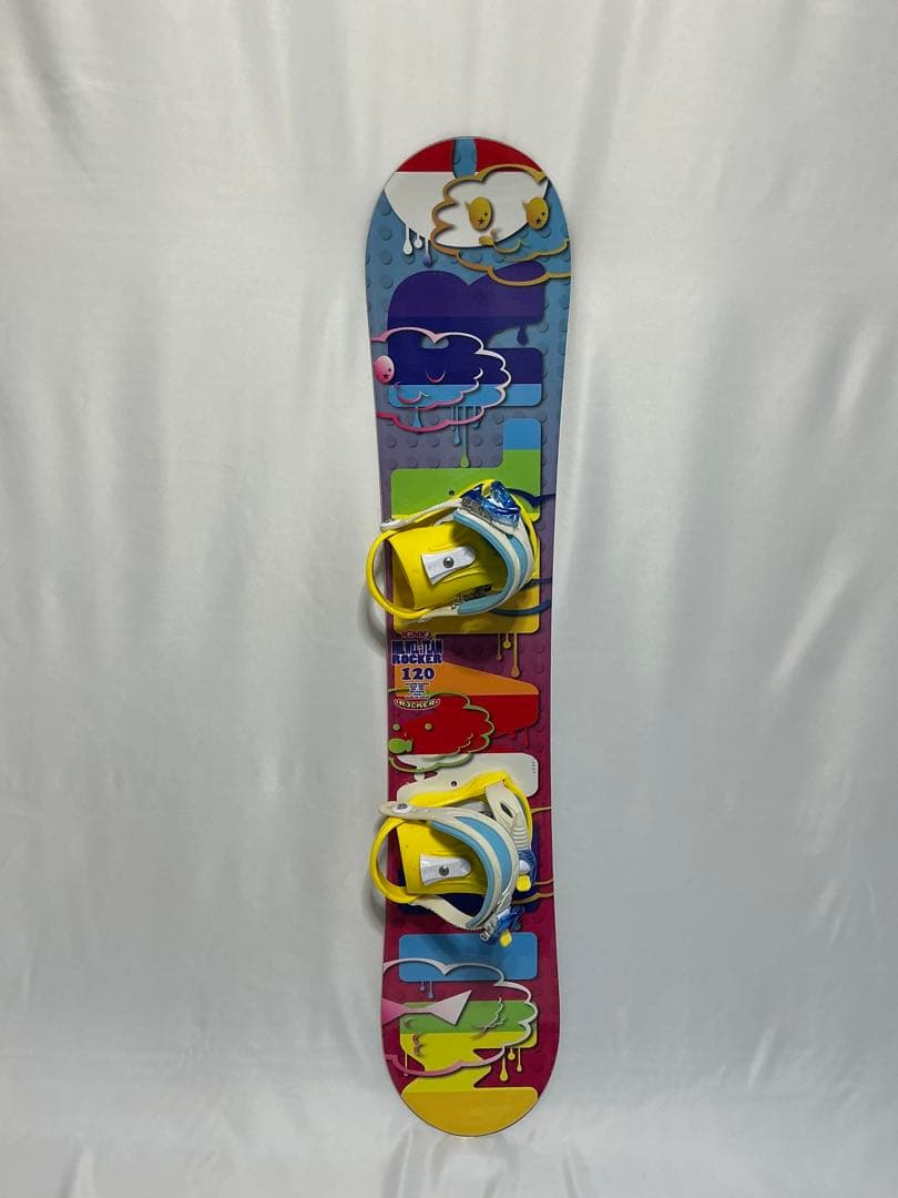 IGNIO キッズ スノーボード 120cm ビンディング付き