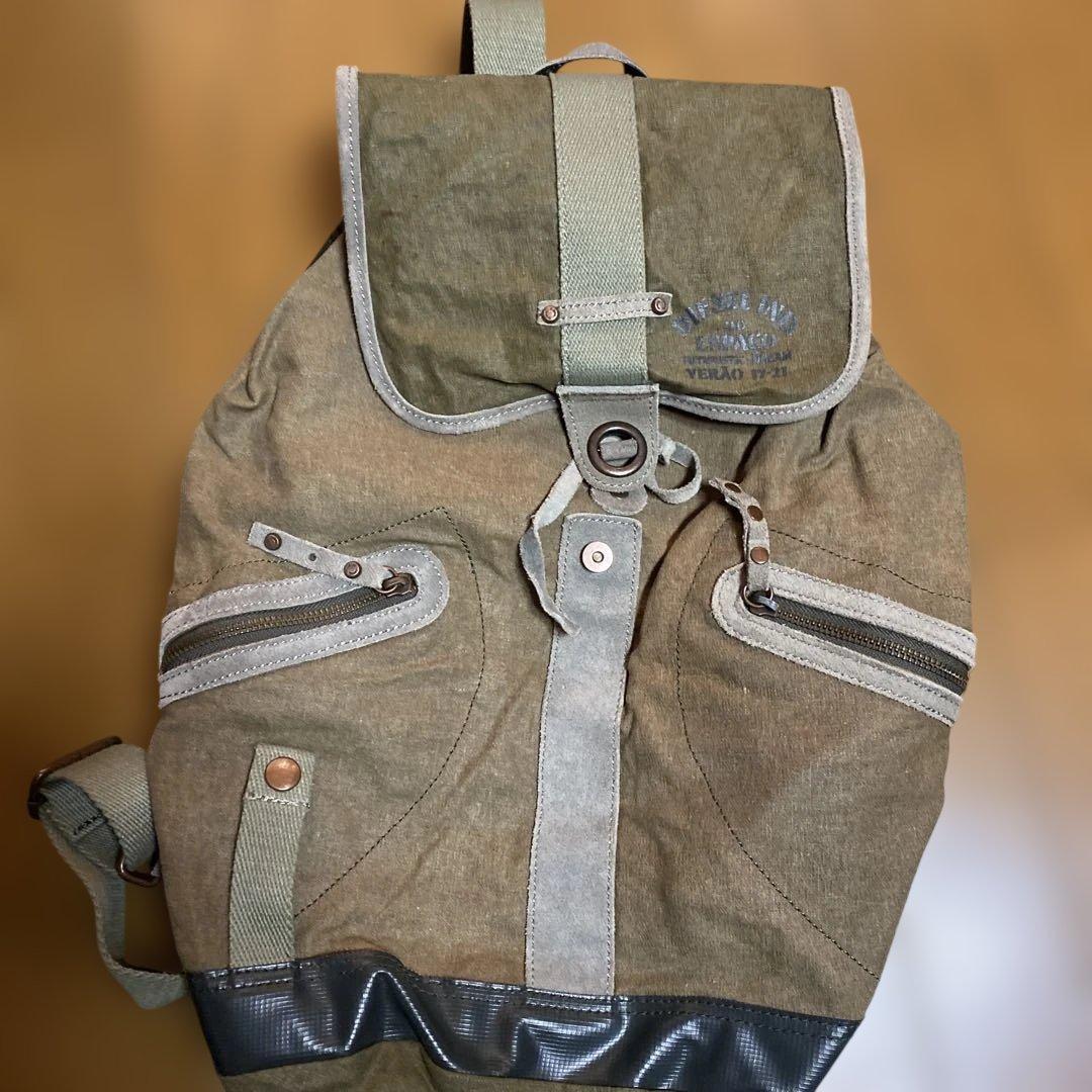 【激レア】DIESEL 00s archive ミリタリーリュック Y2k 平成