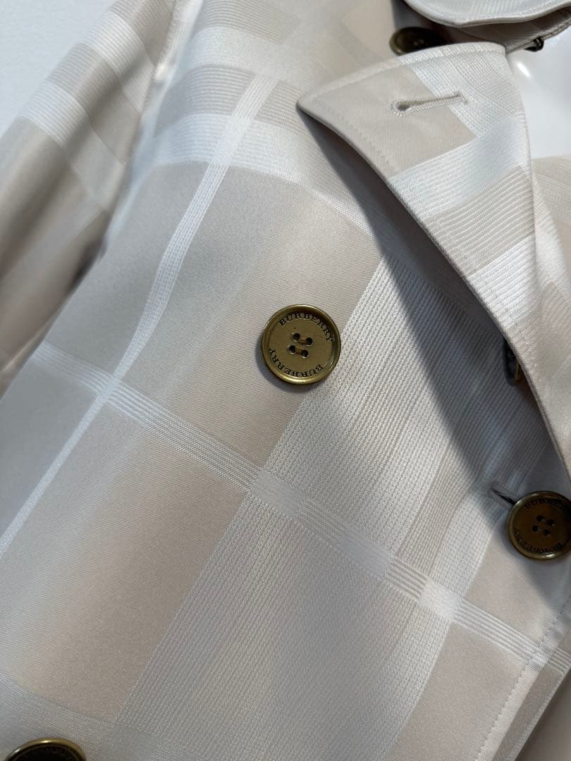 バーバリーロンドン/トレンチコート/金ボタン/希少サイズ44