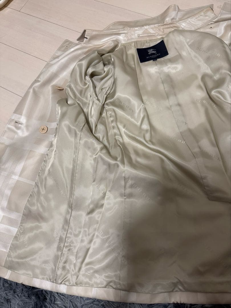バーバリーロンドン/トレンチコート/金ボタン/希少サイズ44