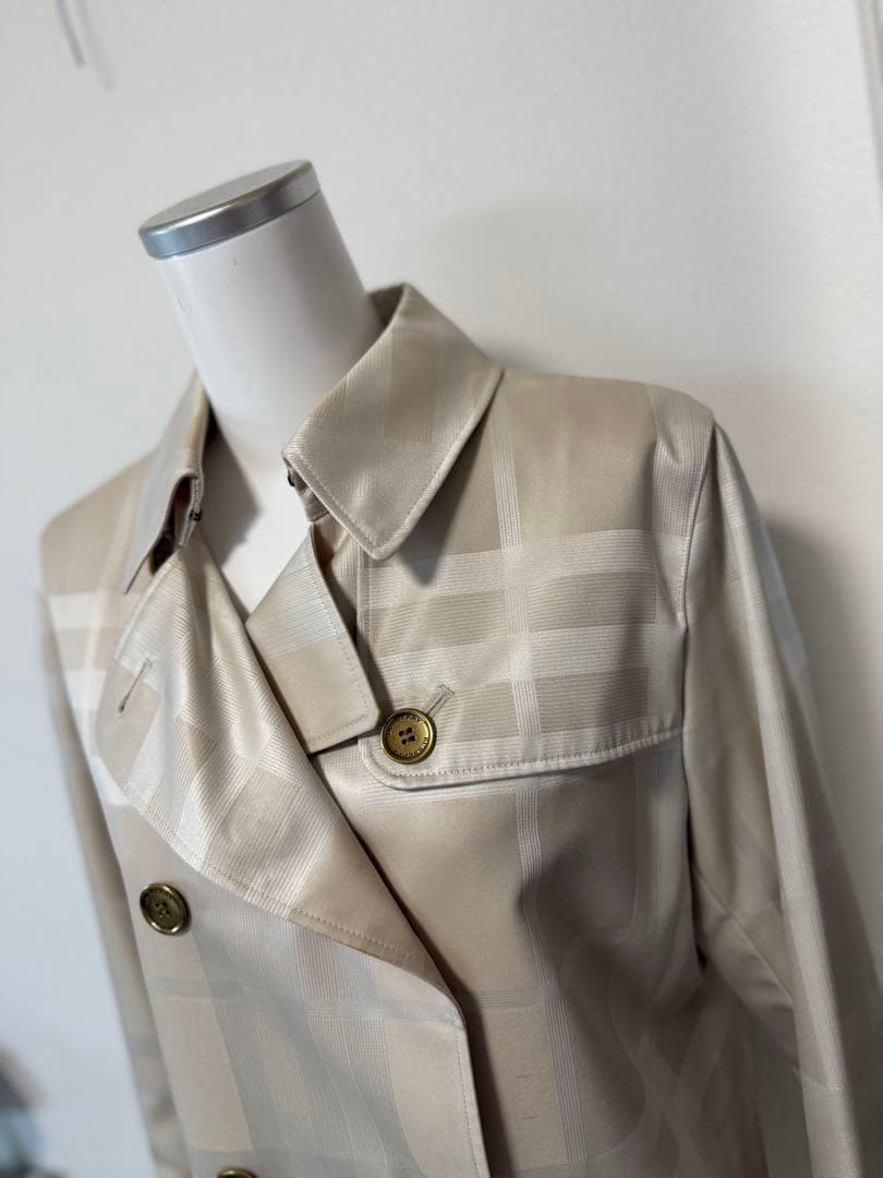 バーバリーロンドン/トレンチコート/金ボタン/希少サイズ44